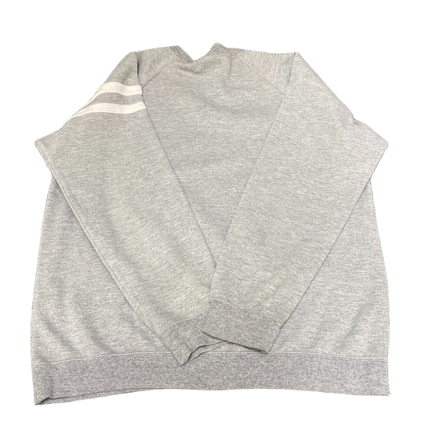 Fila Sweatshirt Mens Large Grey International Biella Italia Ribbed Hem Pullover