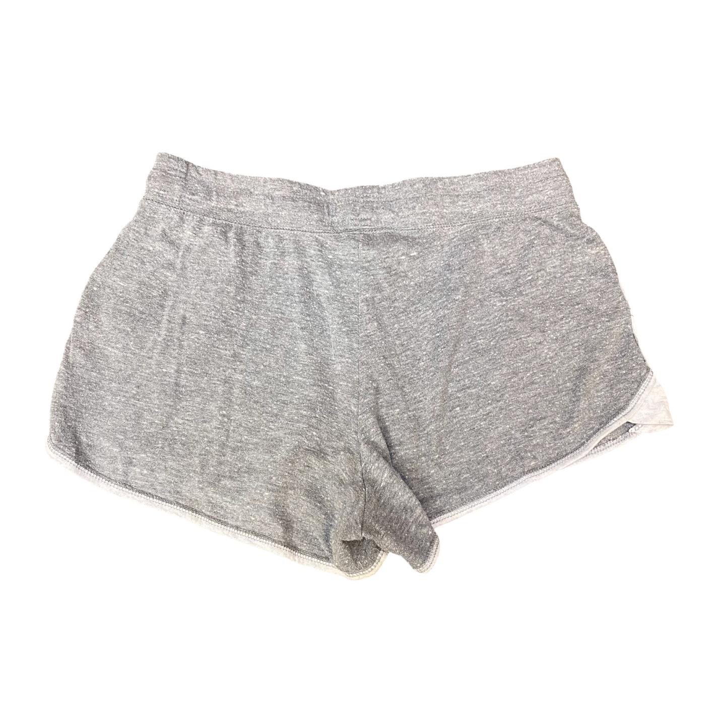 Running Sprinter Shorts Womens Large Grey Athletic Fit Workout Drawstring Waist