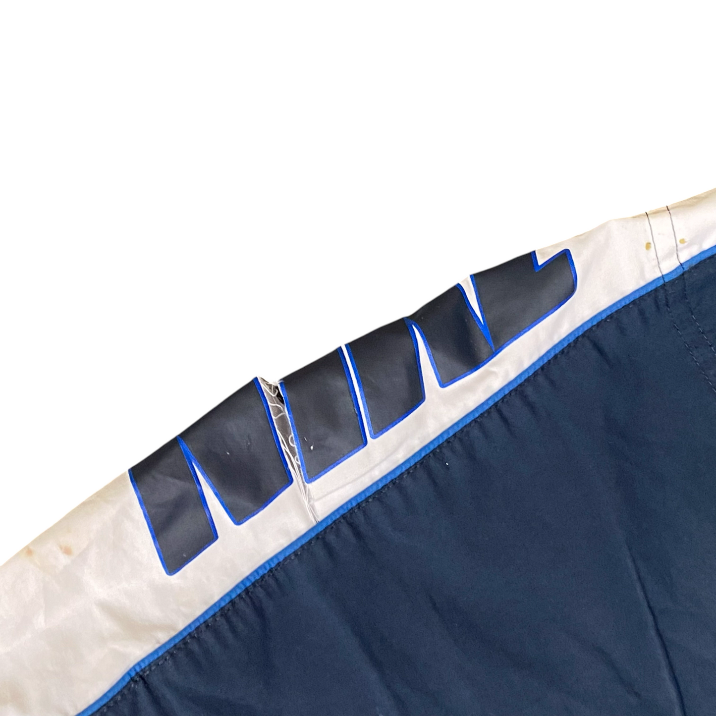 Nike Shorts Mens XL Blue Thermal Lined Swoosh Logo Elastic Waist Athletic Dept