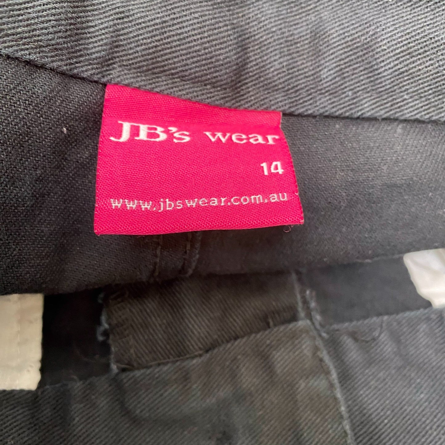 JB's Wear Pants Womens XL Dark Grey  Cargo Pockets Straight Leg Comfort Outdoor