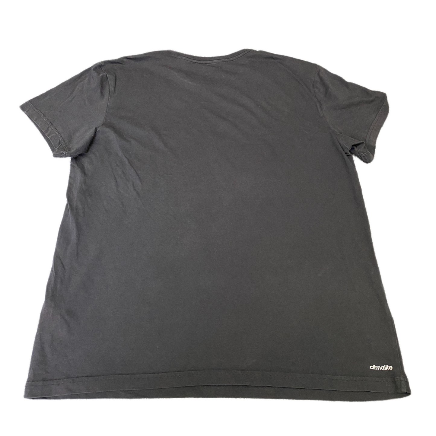 Adidas Essentials T-Shirt Men Large Black Graphic Logo Short Sleeve Pullover Tee
