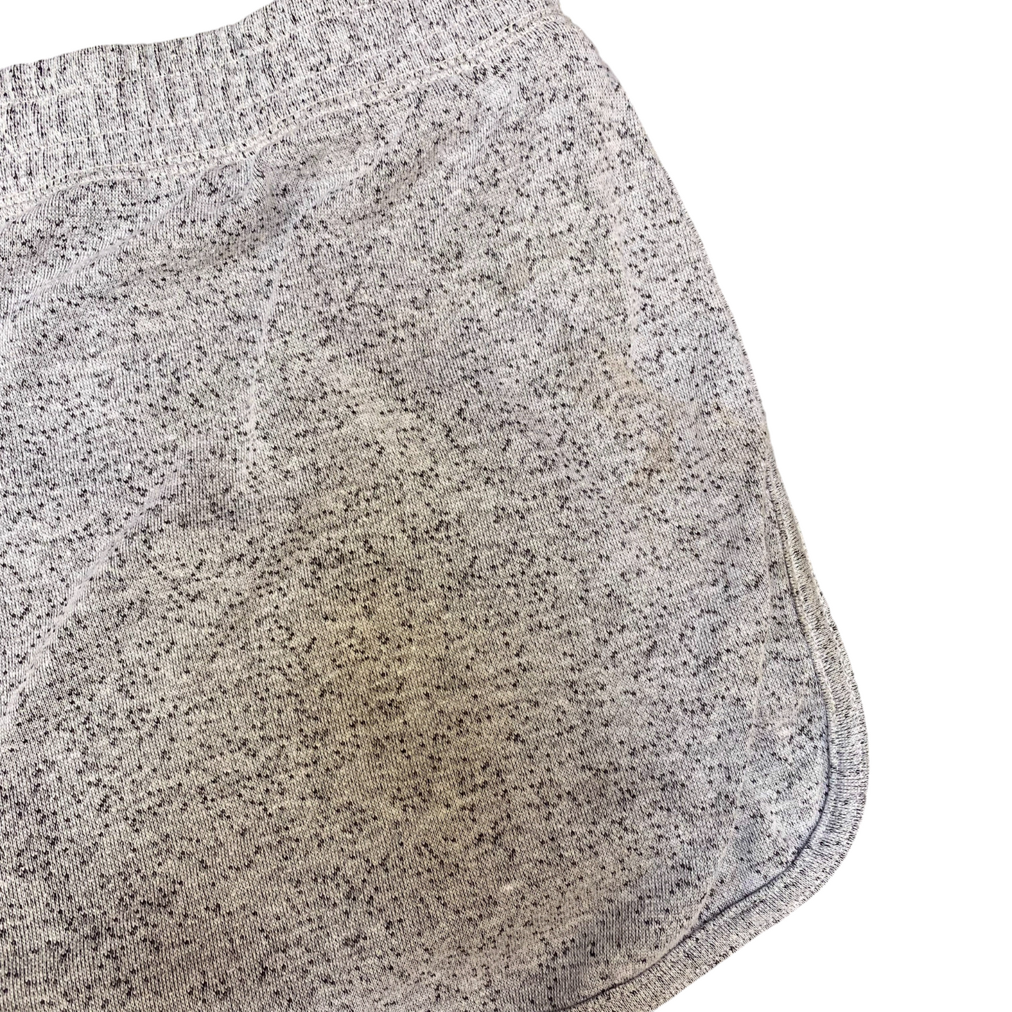 Running Sprinter Shorts Womens XL Grey Heather Athletic Workout Elastic Waist