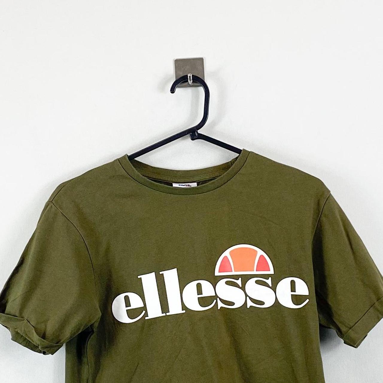 Ellesse Khaki Green Crop Top Women’s S