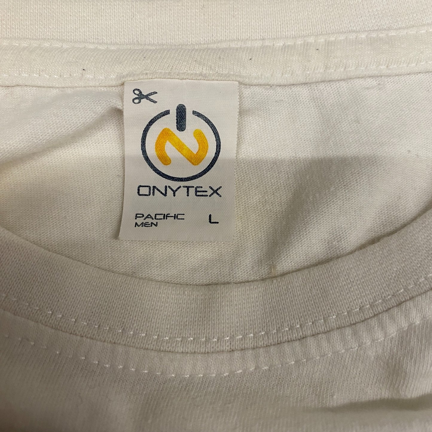 Onytex T-Shirt Mens Large White Levi's Graphic Short Sleeve Crew Neck Pullover