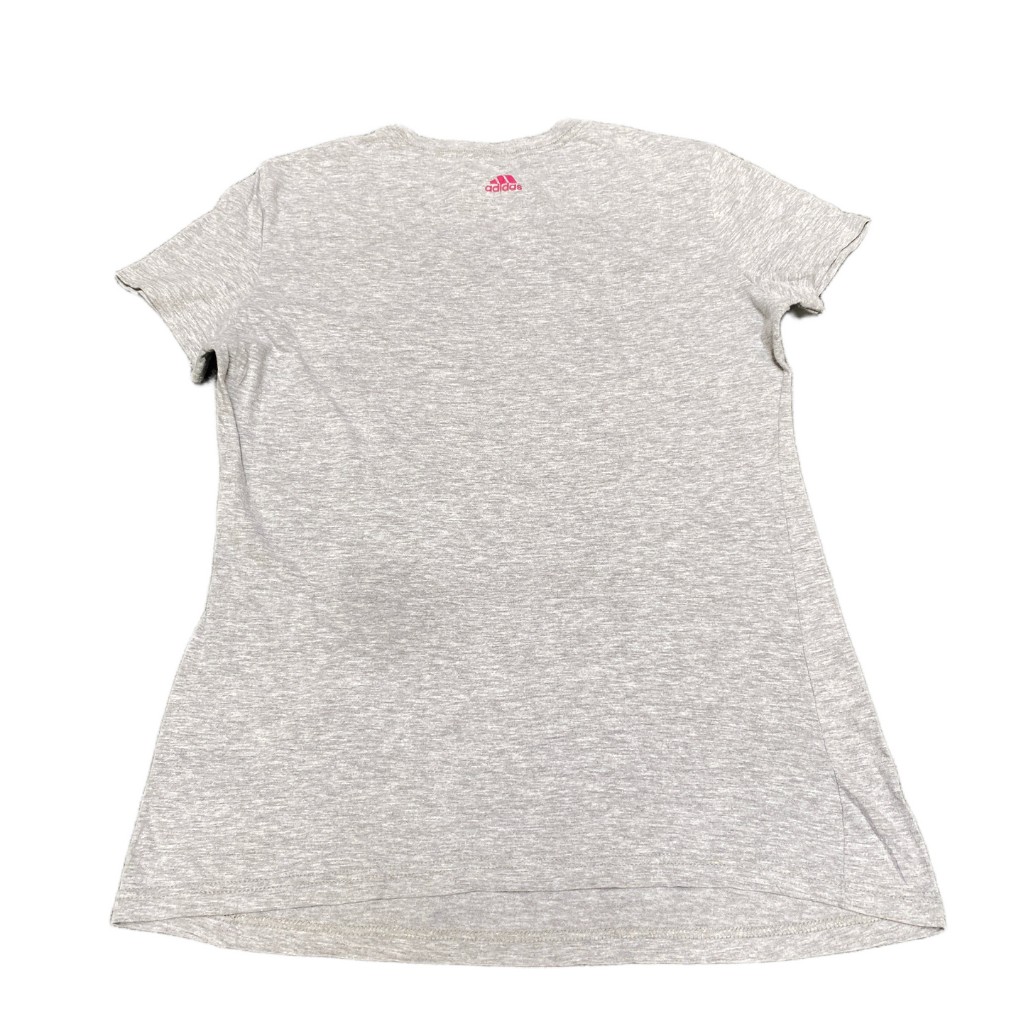 Nike The Go-To T-Shirt Womens Medium Grey Graphic Logo Crew Neck Pullover Tee