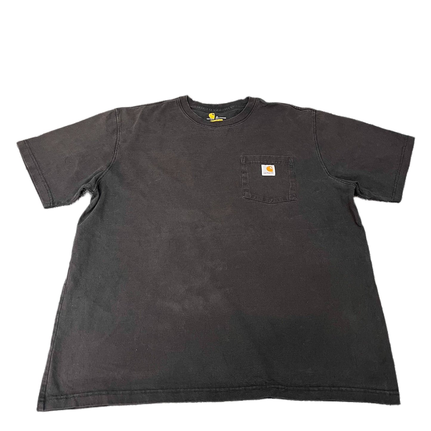 Carhartt Pocket T-Shirt Mens XL Black Original Fit Short Sleeve Summer Tee