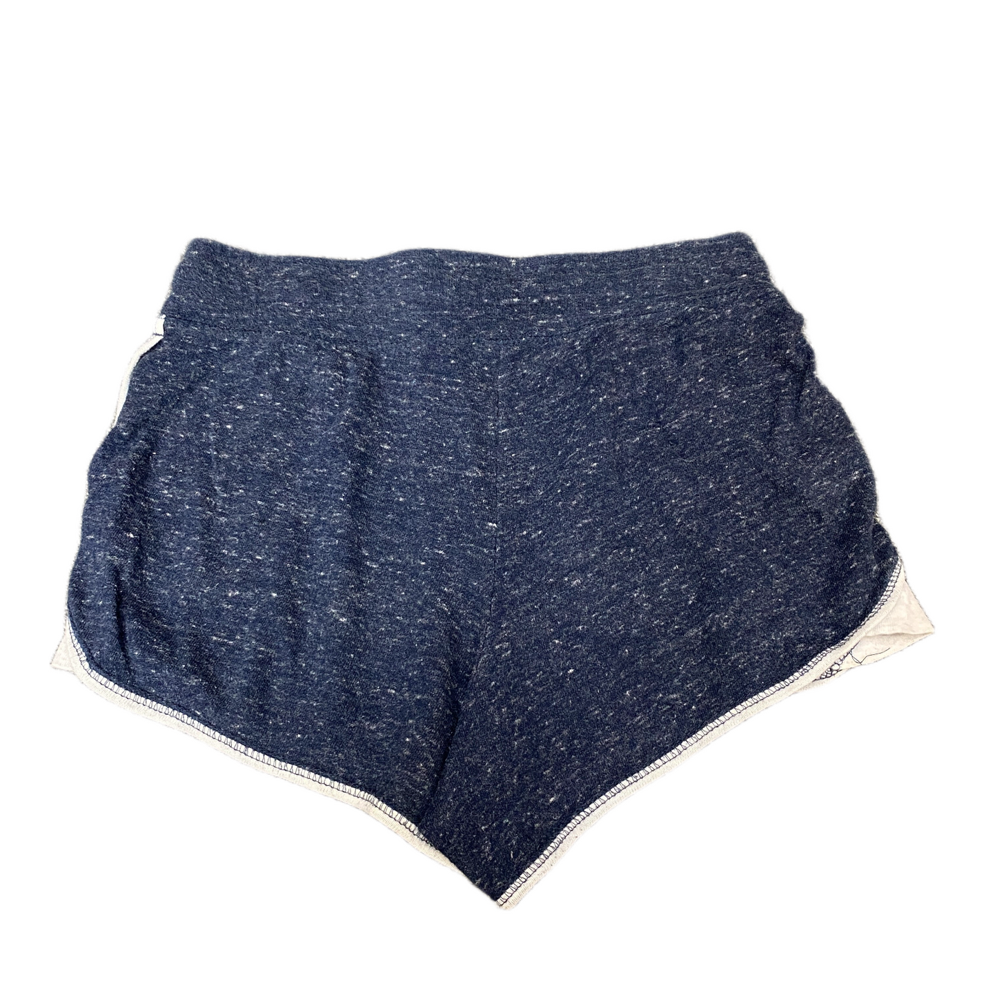 Running Sprinter Shorts Womens S 28" Waist Blue Athletic Workout Gym Dolphin Hem