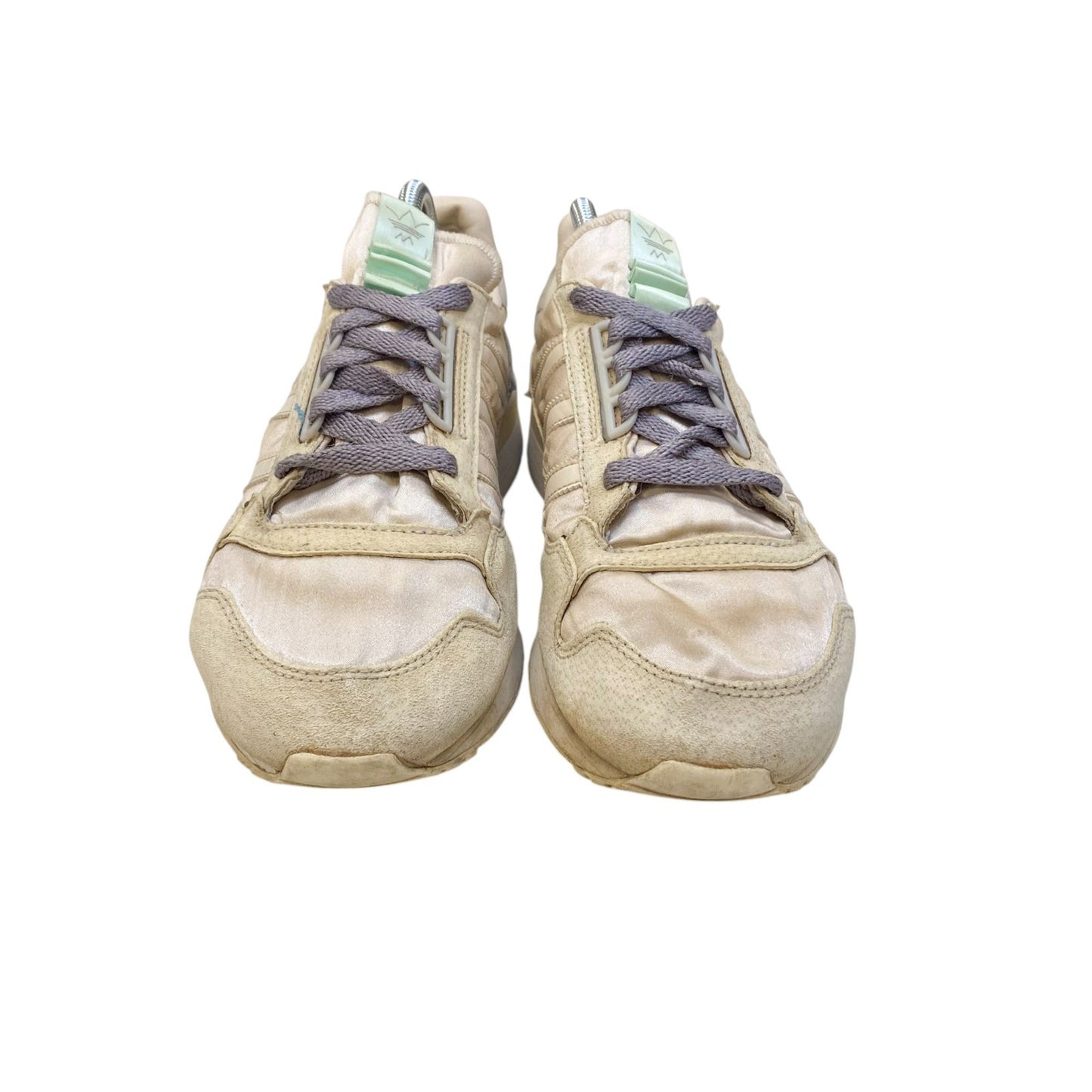 Adidas Originals Zx 500 Weave Trainers Sneakers Men's UK 6 Ivory Suede Leather
