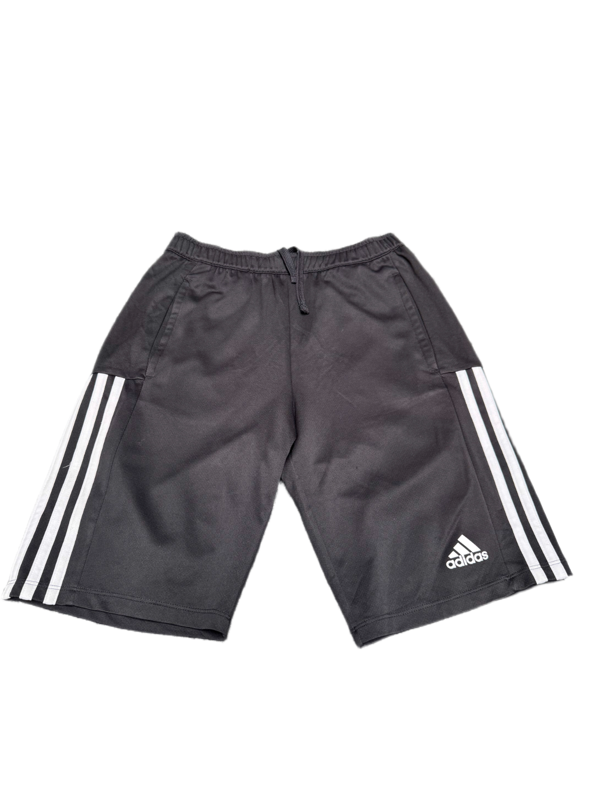 Adidas Tiro 21 Training Shorts Fits as Men XS 26" Waist Black White 3-Stripes