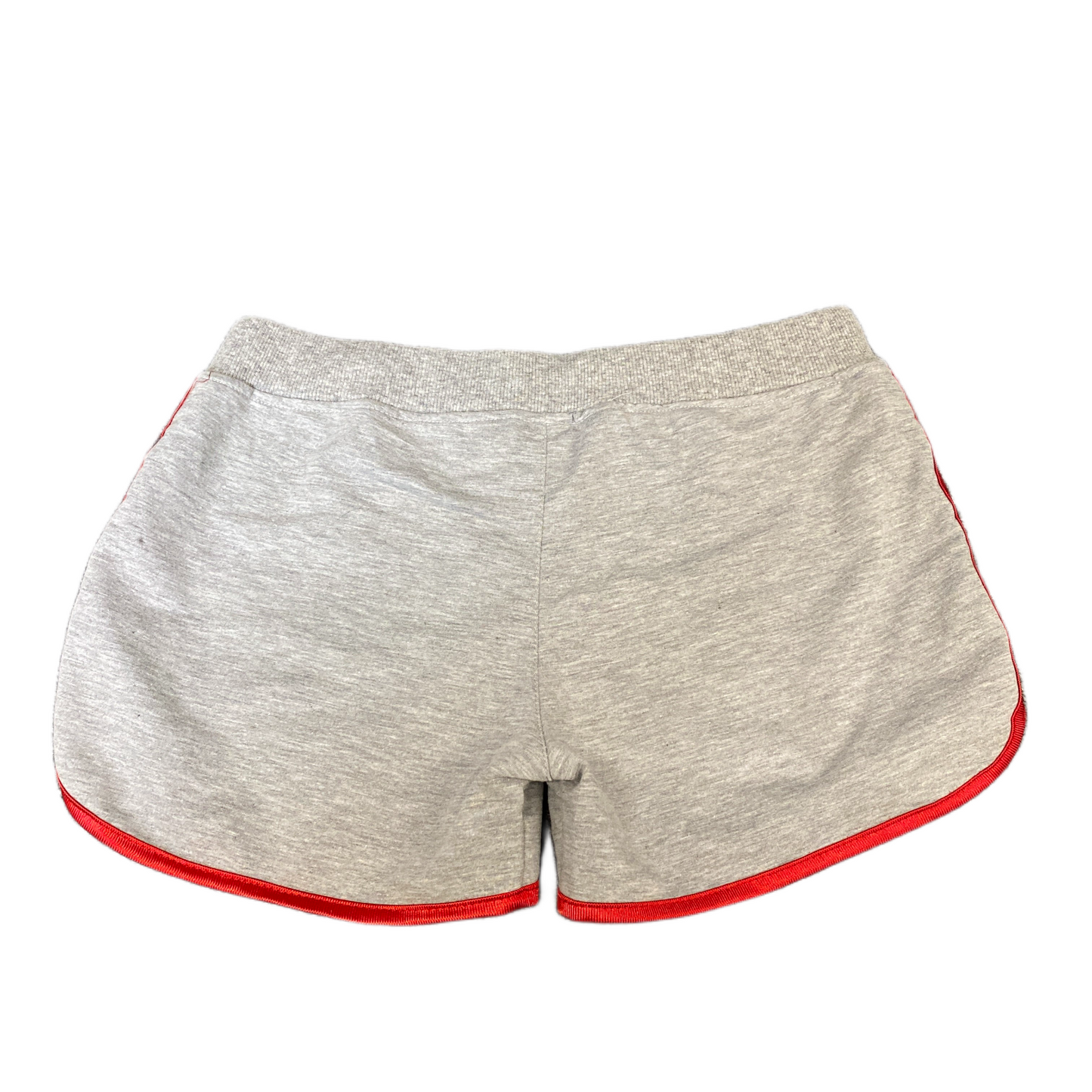 Running Sprinter Shorts Womens XL 30" Waist Grey Athletic Workout Dolphin Hem