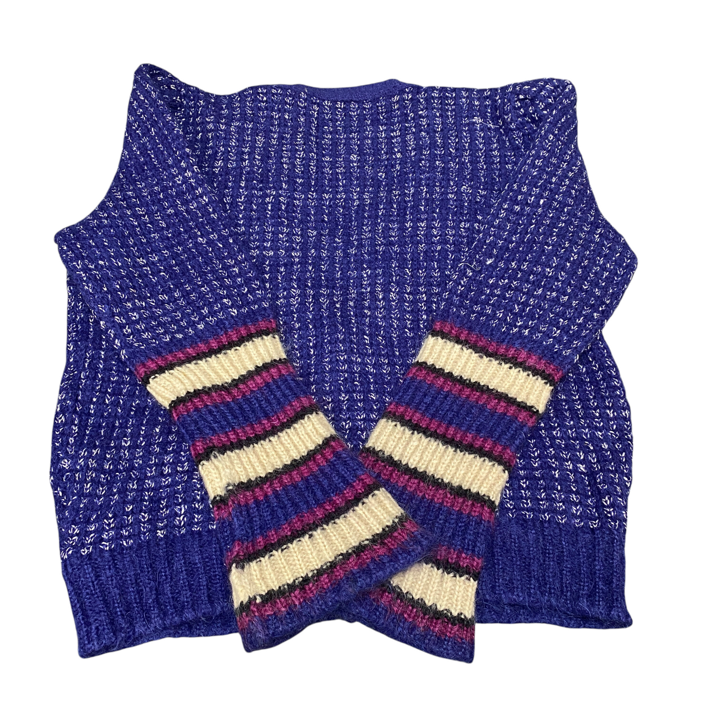 Moth Cardigan Jumper Womens Medium Colorful Knitted Long Sleeve Button Front