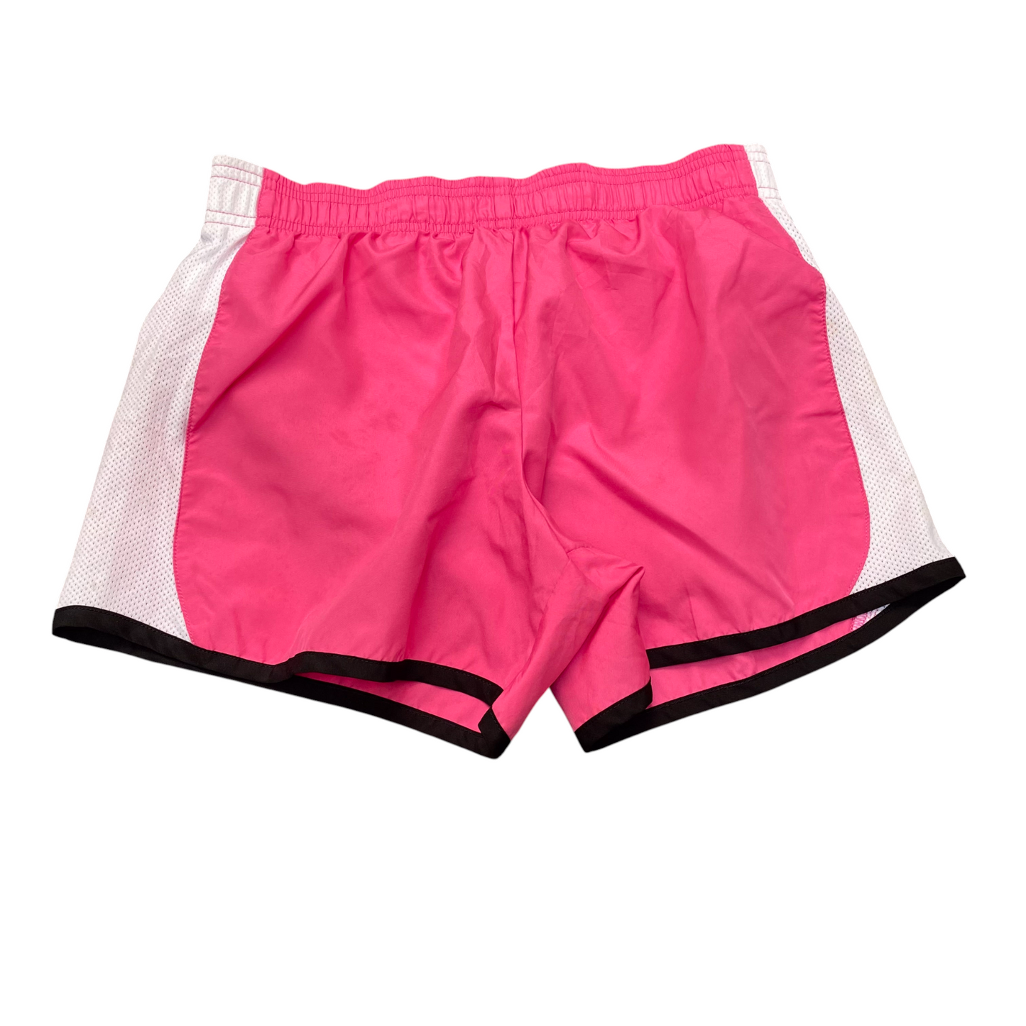 Running Sprinter Shorts Womens XL Pink Mesh Elastic Waist Athletic Fit Pull On