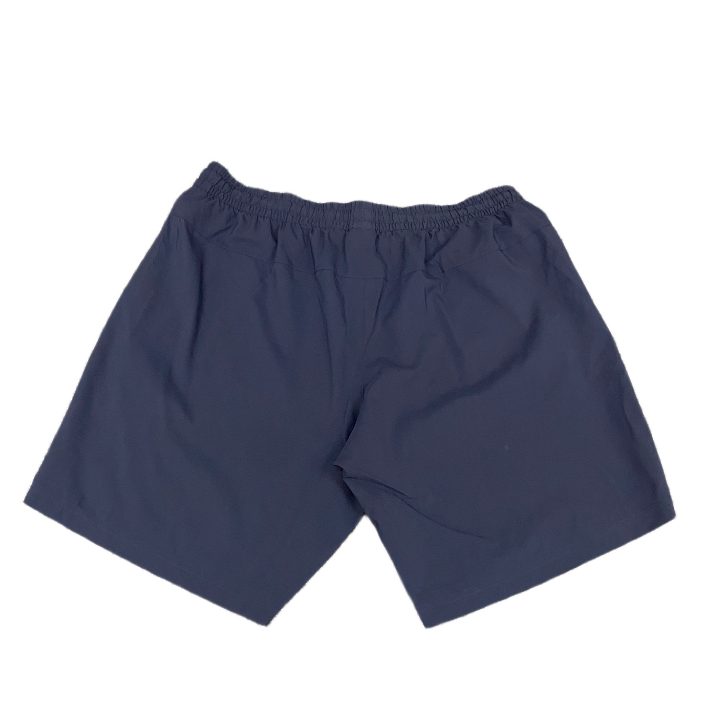 Training Shorts Mens XL 35" Waist Navy Elastic Waist Gym Training Drawstring