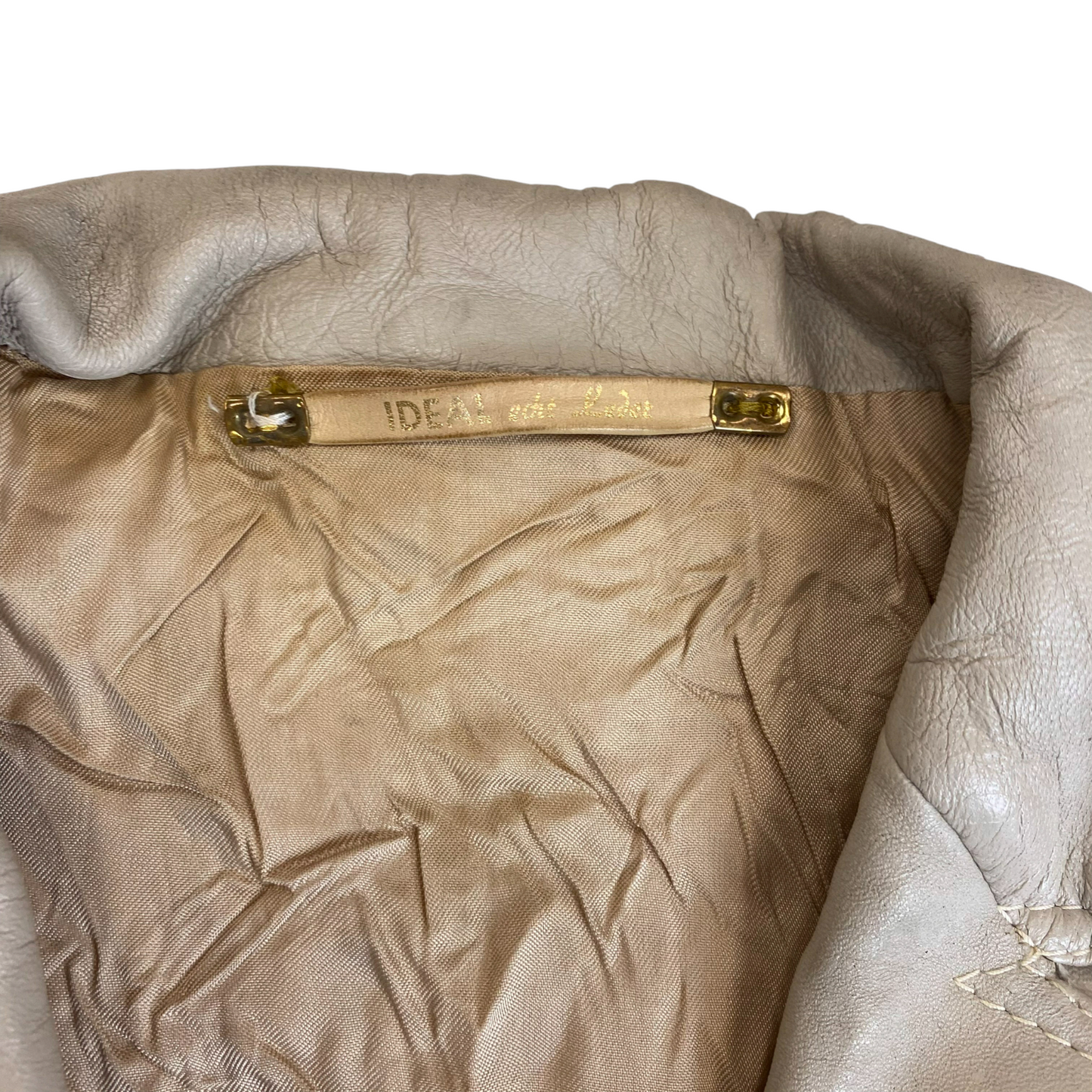 Blazer Jacket Womens M Grey Genuine Leather Single Beasted Notch Lapel Outdoor