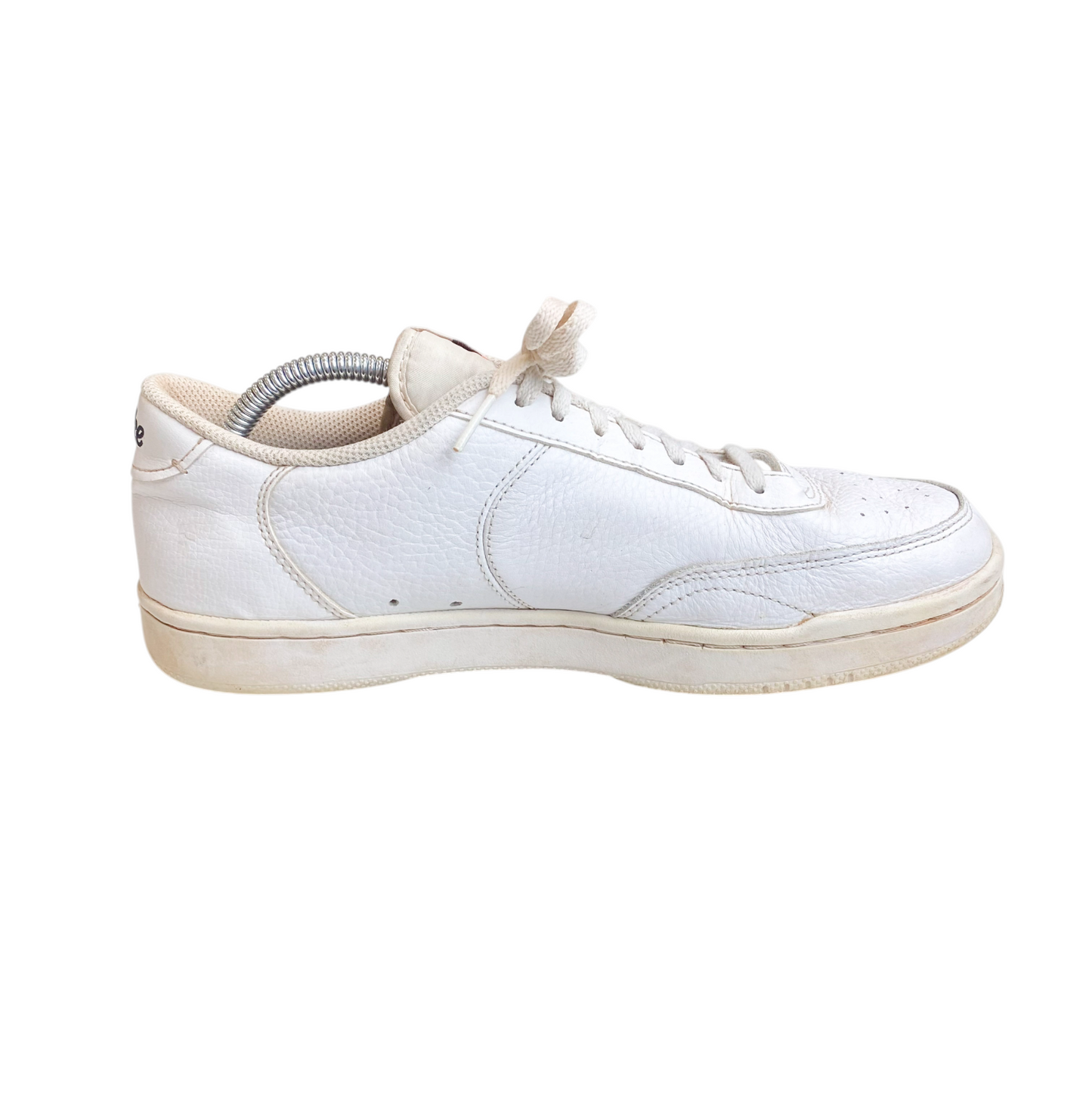 Nike Court Vintage Premium Casual Low Sneakers Womens UK 7.5 White Leather