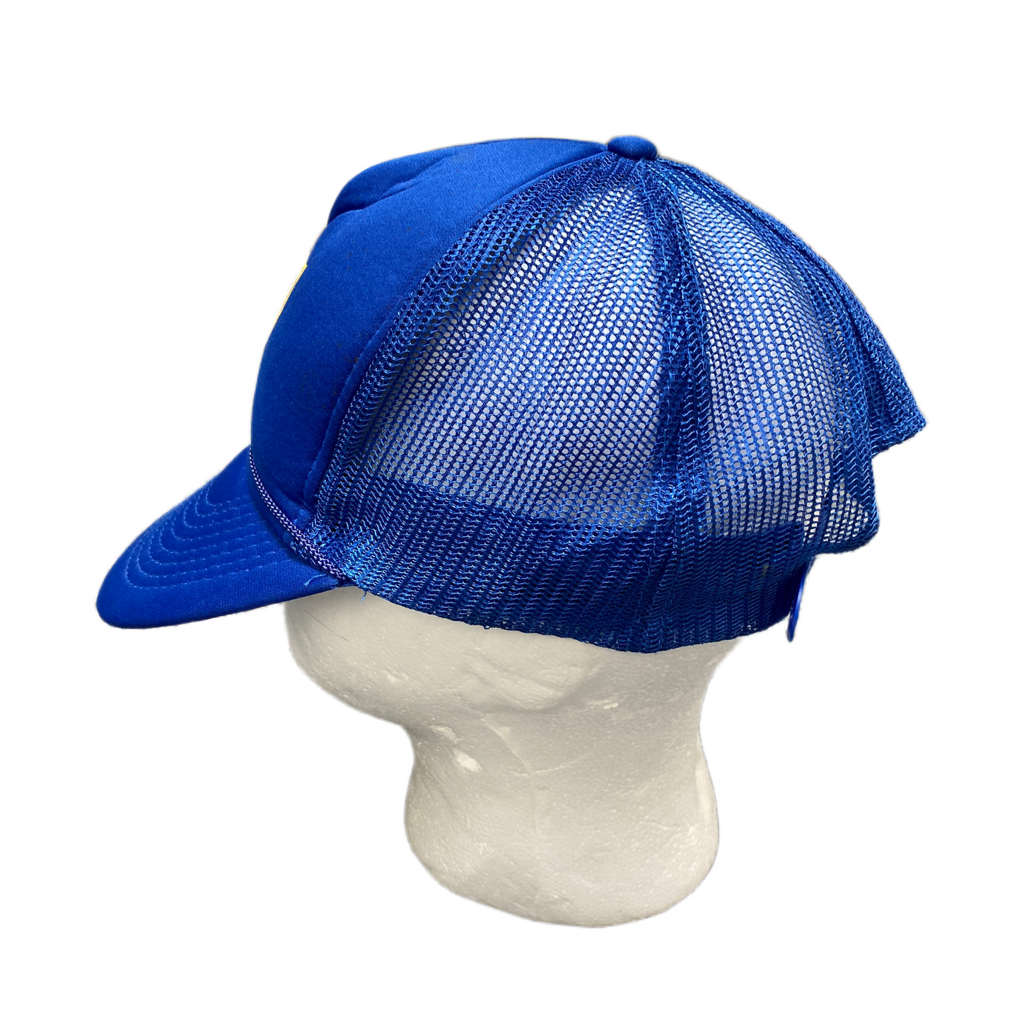Police Athletic League Trucker Hat, Men's One Size Blue Mesh Back Snapback Cap