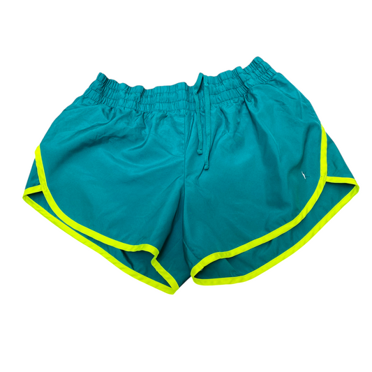 Running Sprinter Shorts Womens Medium Blue Activewear Athletic Elastic Waist