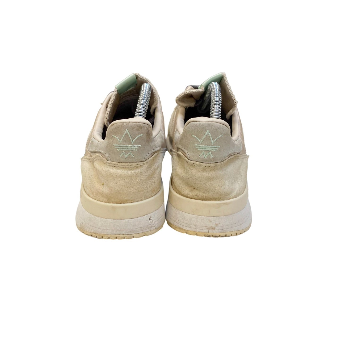 Adidas Originals Zx 500 Weave Trainers Sneakers Men's UK 6 Ivory Suede Leather