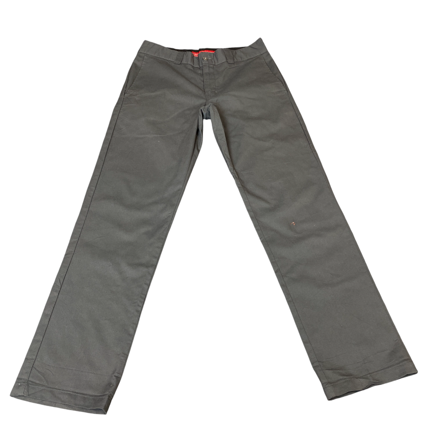 Dickies Flex Work Pants Men Medium Grey Ripstop Stretch Regular Fit Straight Leg