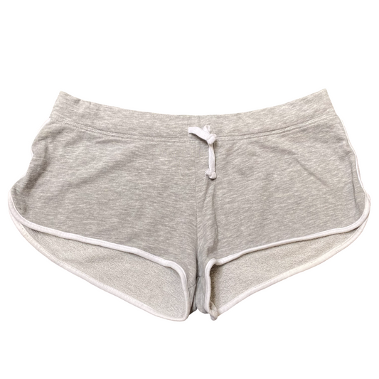 Divided H&M Sprinter Running Shorts Womens Medium Grey Heather Elastic Waist