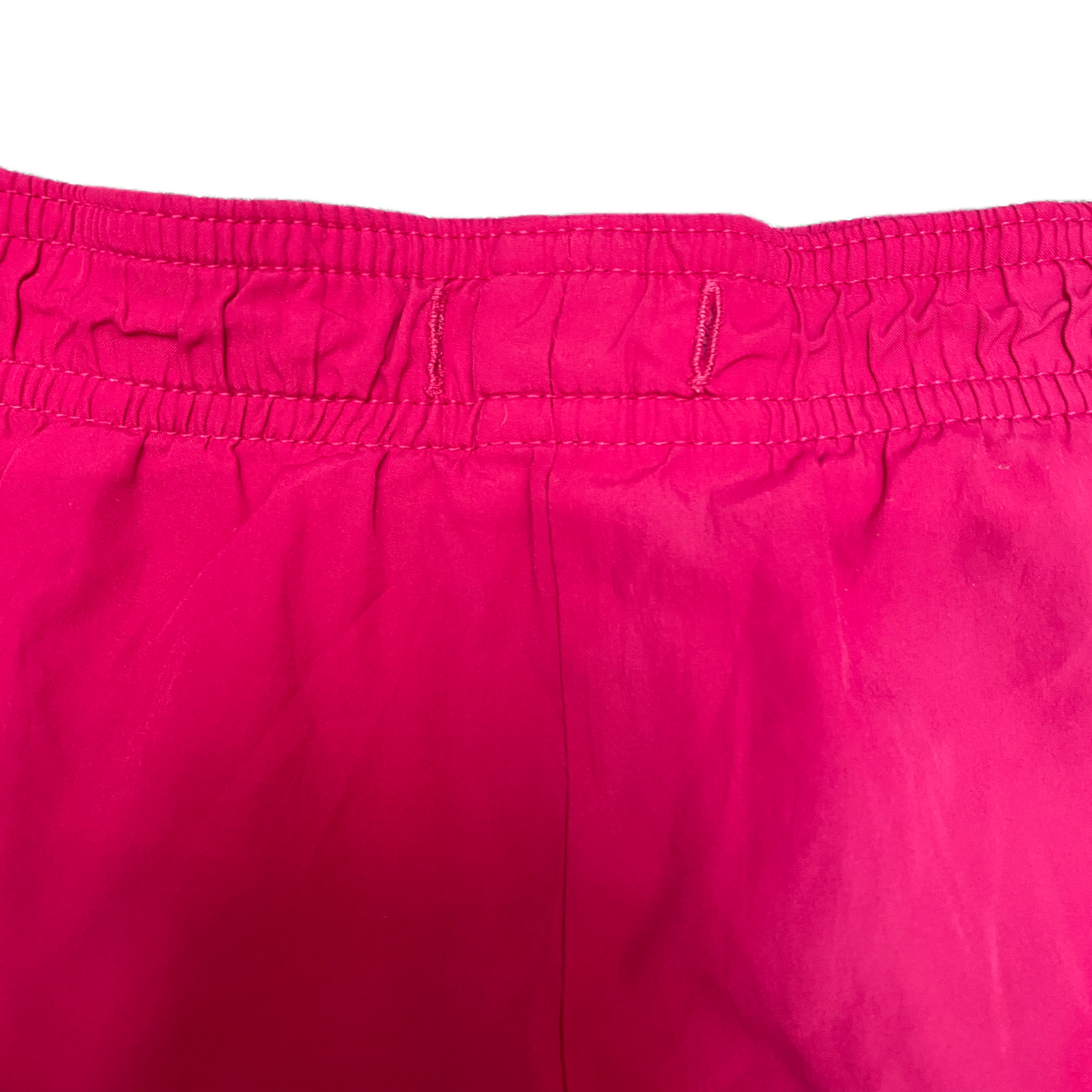 Running Sprinter Shorts Womens L 30" Waist Pink Athletic Fit Workout Dolphin Hem