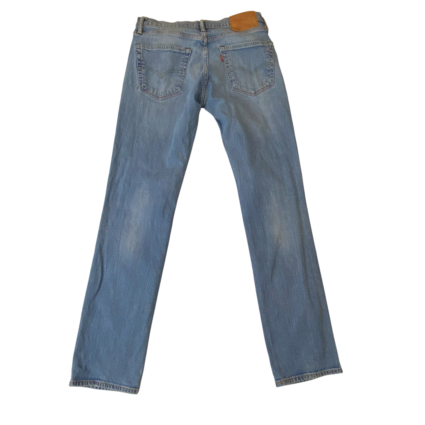 Levi's 511 Jeans Mens Medium W31 L32 Blue Denim Red Tab Straight Fit Outdoor