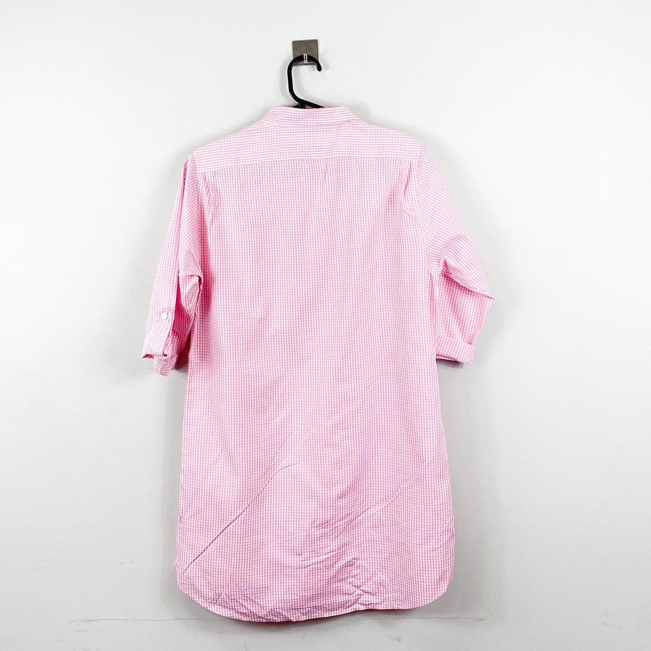 Ralph Lauren Short Sleeved Shirt Pink Check Men’s Fits Small