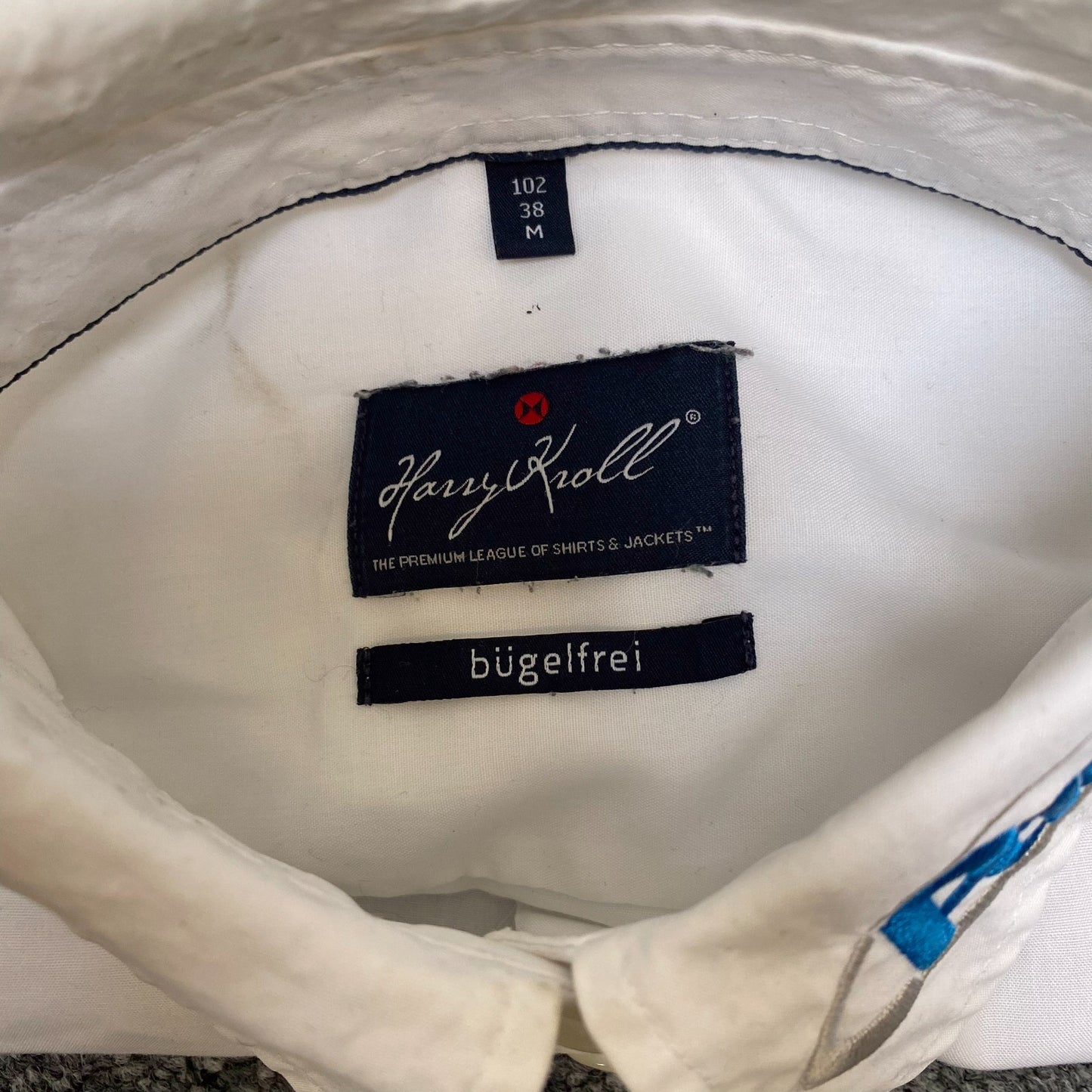 Shirt Top Womens M White Long Sleeve Collared Button Down Casual Outdoor