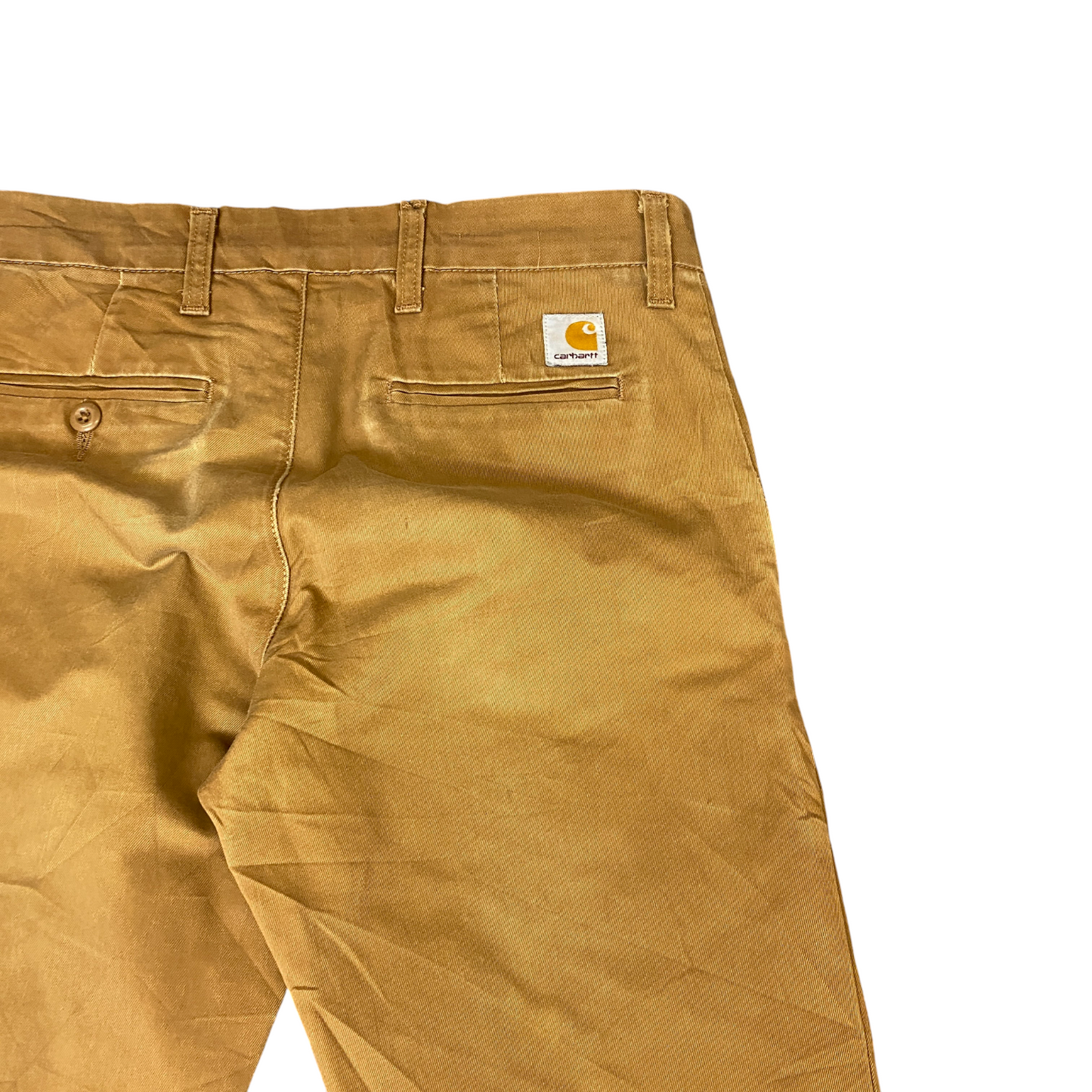 Carhartt WIP Sid Pants Mens Medium Brown Workwear Comfort Stretch High Waisted