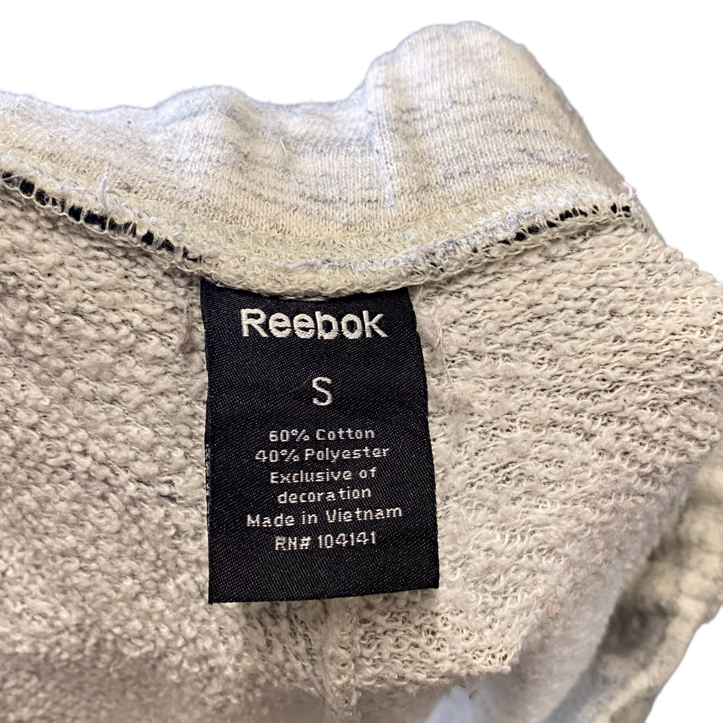 Reebok Joggers Womens Small Grey Heather Flared Leg Elastic Waist Sweatpants