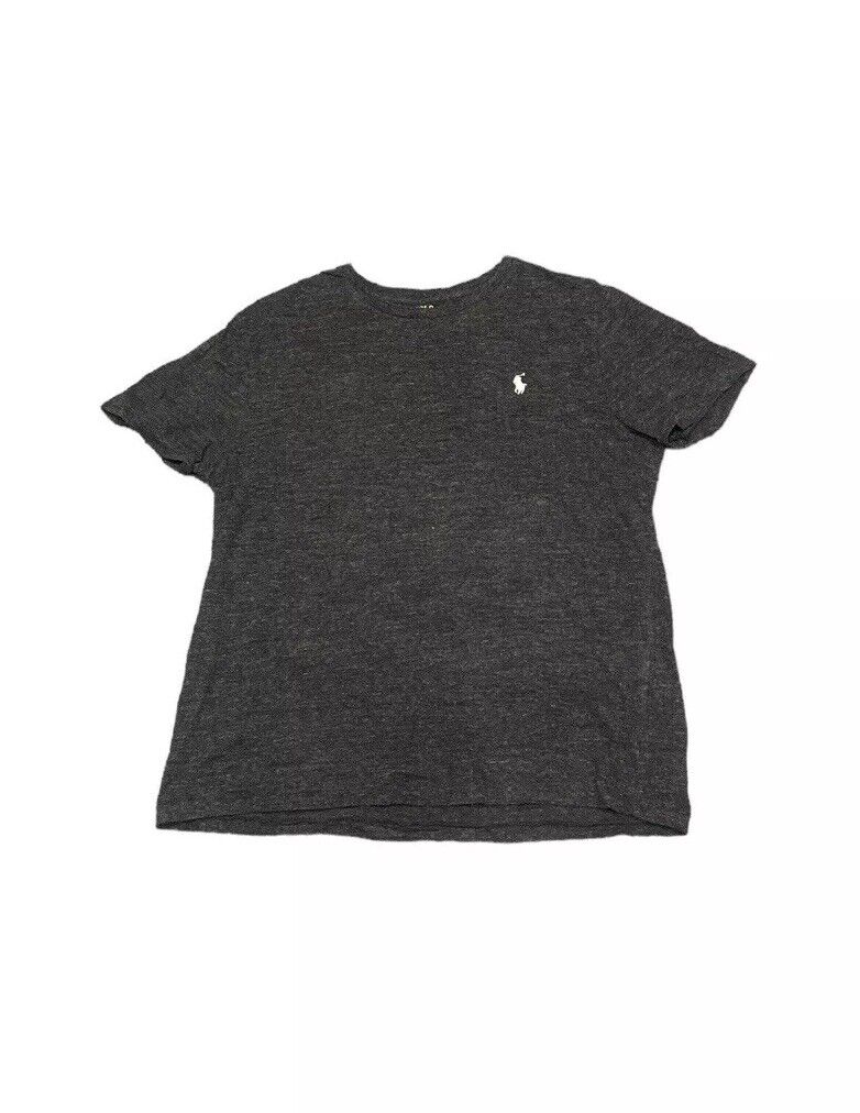 Ralph Lauren T-Shirt Grey Womens L Front Logo