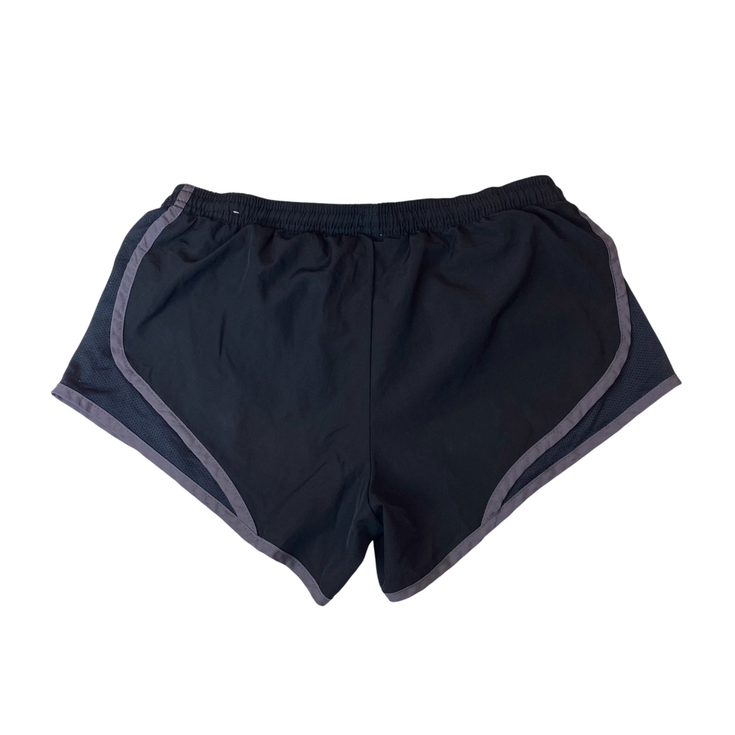 rue21 Sprinter Shorts Womens M Black Pleated Elastic Waist Gym Running Outdoor