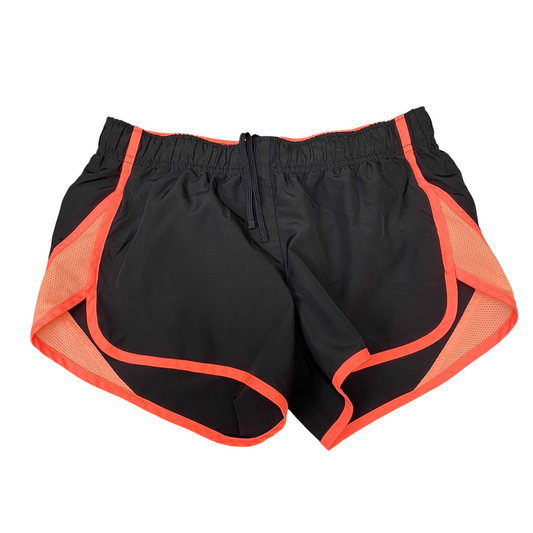 Xersion Sprinter Shorts Womens M Black Pink Semi-Fitted Running Elastic Waist