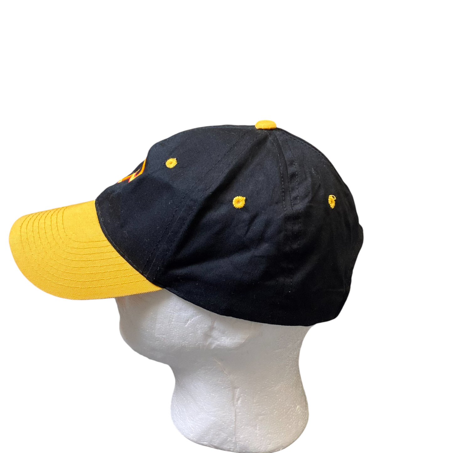 MLB Pittsburgh Pirates Outdoor Cap Baseball Hat Mens OS Black Yellow Adjustable