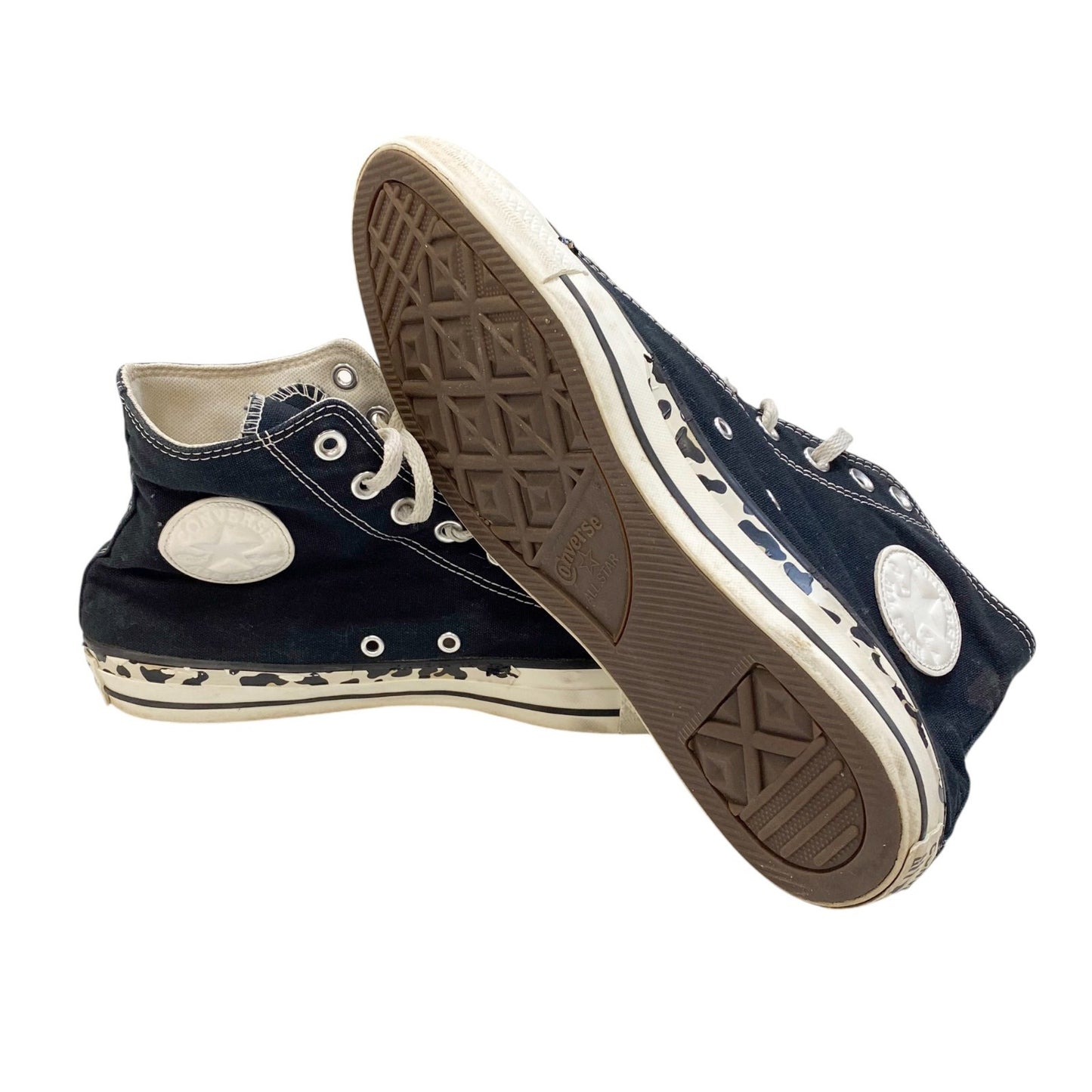 Converse Chuck Taylor Platform Sneakers Women Navy White Canvas Athletic Lace Up