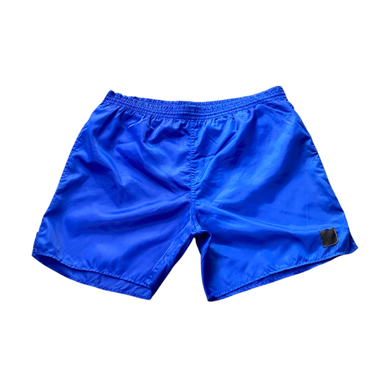 Polsport Shorts Mens 32W Blue Elastic Waist Comfort Stretch Mid-Rise Athletic