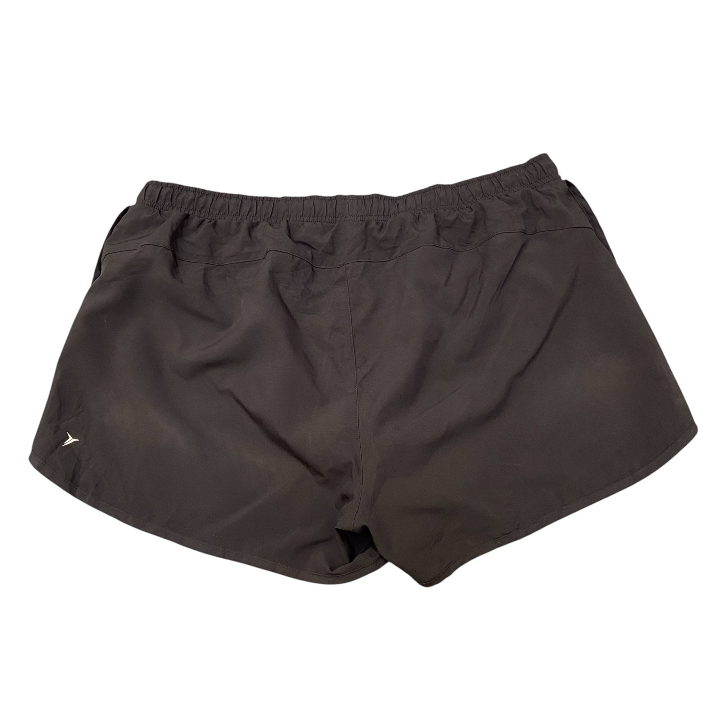 Activewear Running Shorts Womens Large Black Go-Dry Stretch Athletic Drawstring