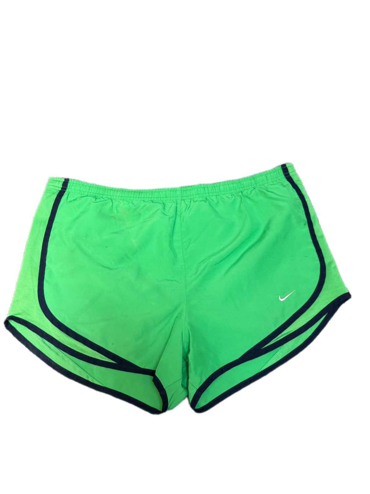 Nike Running Sprinter Shorts Fits as Womens 2XL 36" Waist Green Dolphin Hem