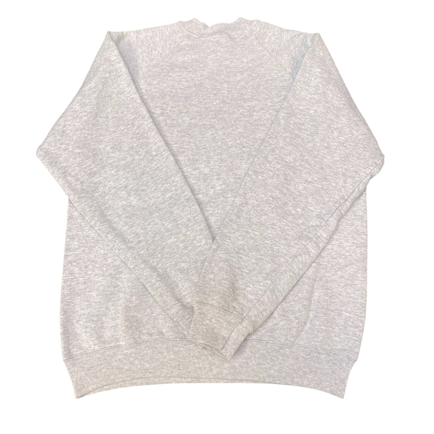 Fruit Of The Loom Sweatshirt Mens Medium Grey Tom Cat Embroidered Crew Neck