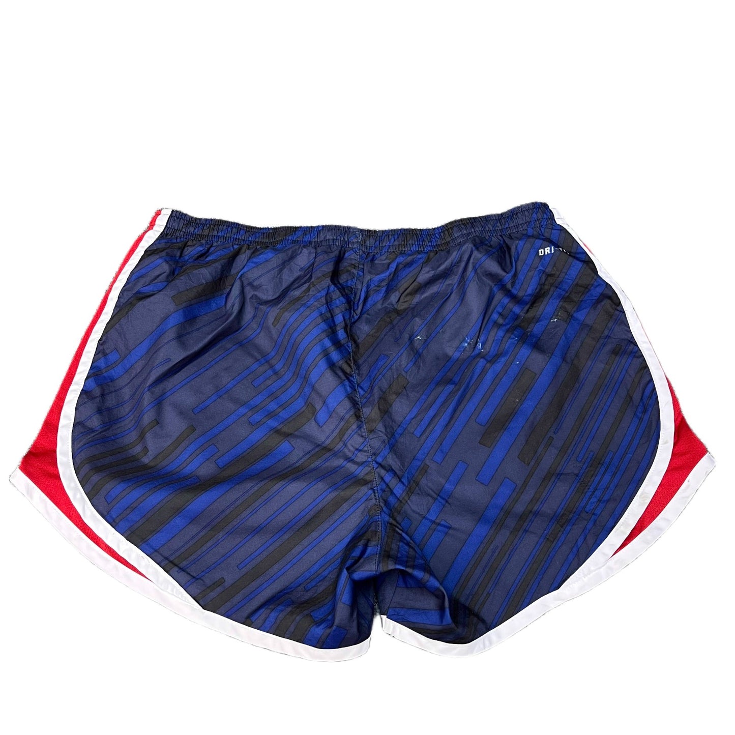 Nike Dri-Fit Minnesota Twins MLB Running Shorts Womens S 29" Waist Blue Striped