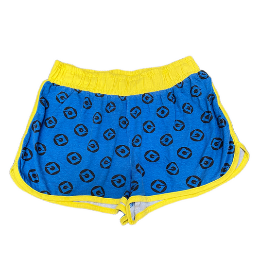 Swim Trunks Shorts Womens M 28" Waist Multi Patterned Athletic Gym Dolphin Hem