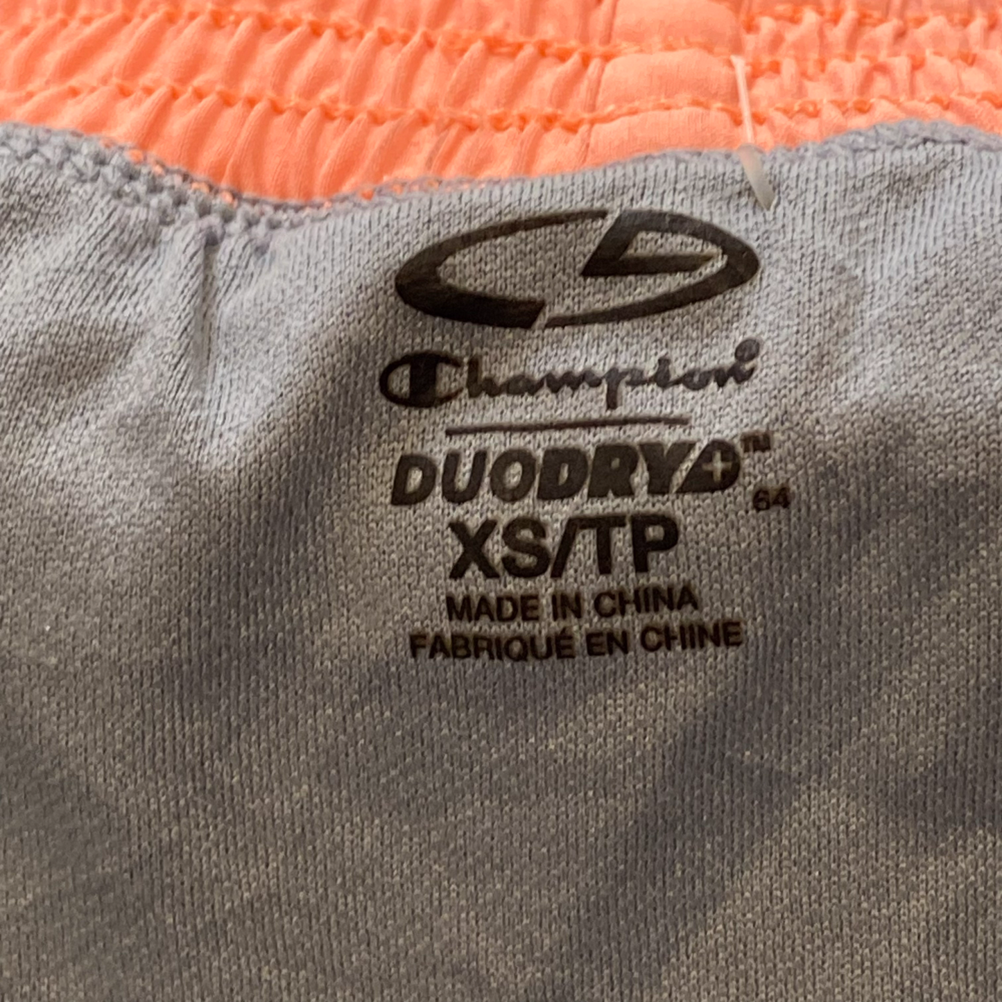 Champion Sprinter Shorts Womens XS Pink Logo Duo Dry Elastic Waist Gym Running