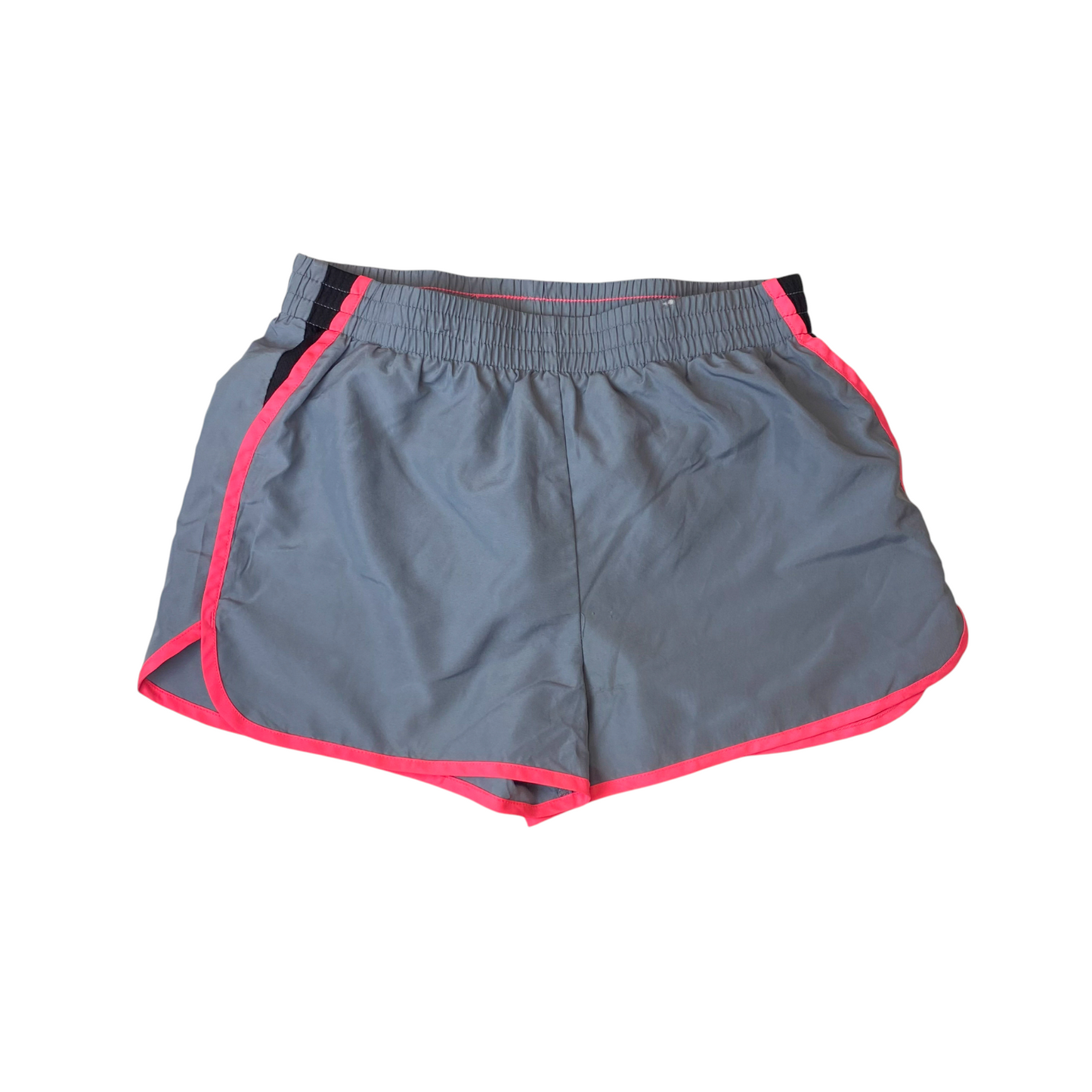 Circo Sprinter Shorts Girls L Black Pink Elastic Waist Gym Running Outdoor