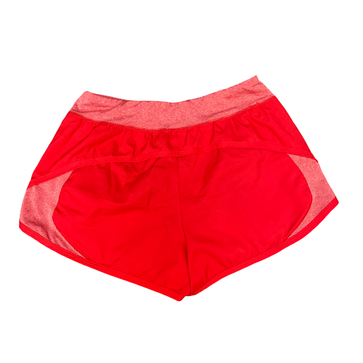 Sport Running Sprinter Shorts Womens Medium Black Athletic Workout Dolphin Hem