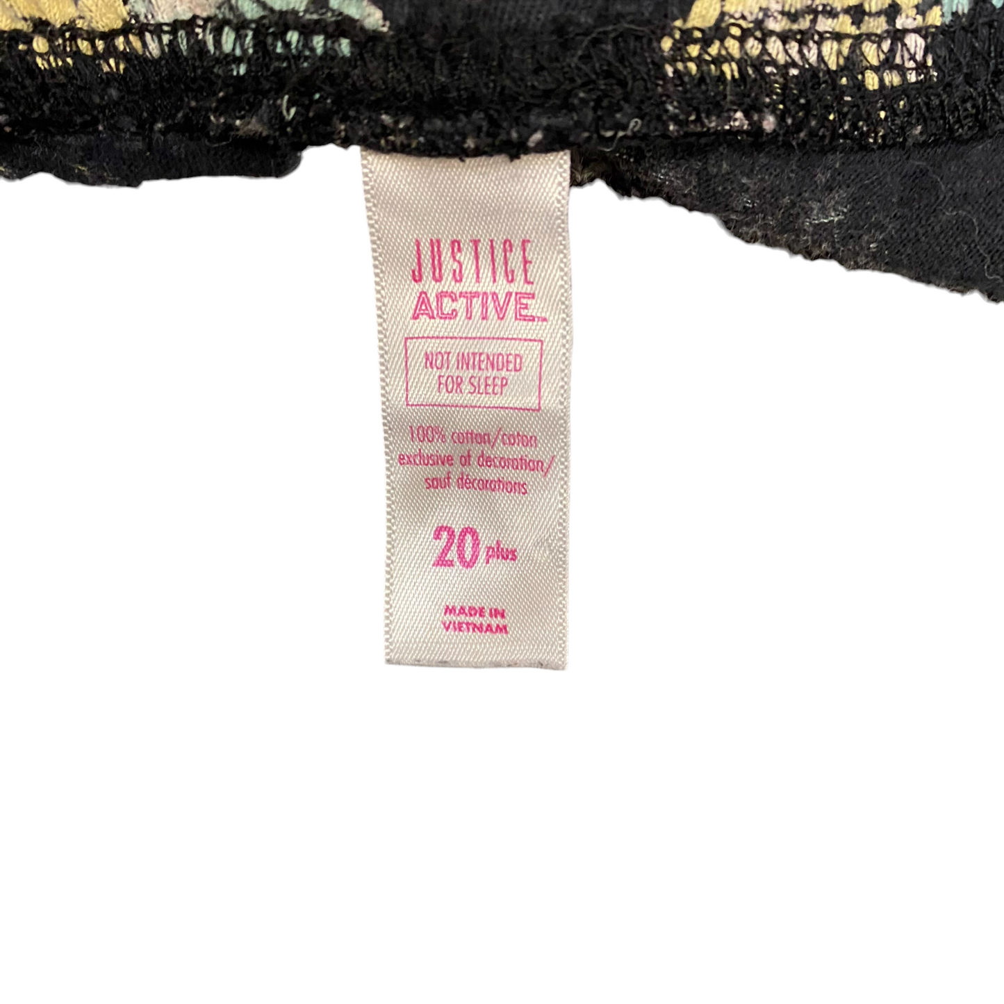 PJ Shorts Women Small Multicoloured Pineapple Print Drawstring Waist Dolphin Hem