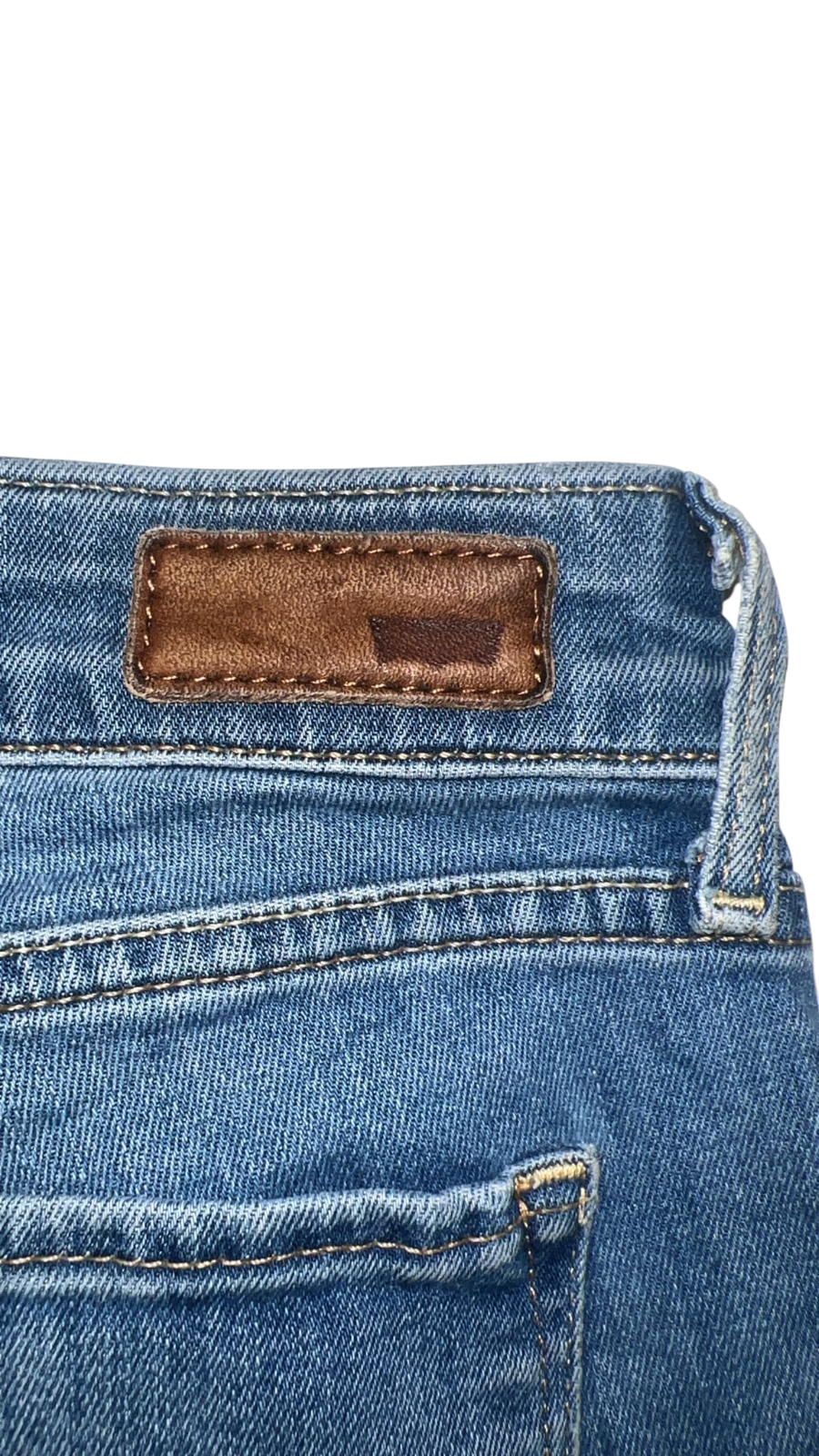 Levi's Jeans Womens Medium Blue Denim Slim Straight Fit Medium Wash Pockets