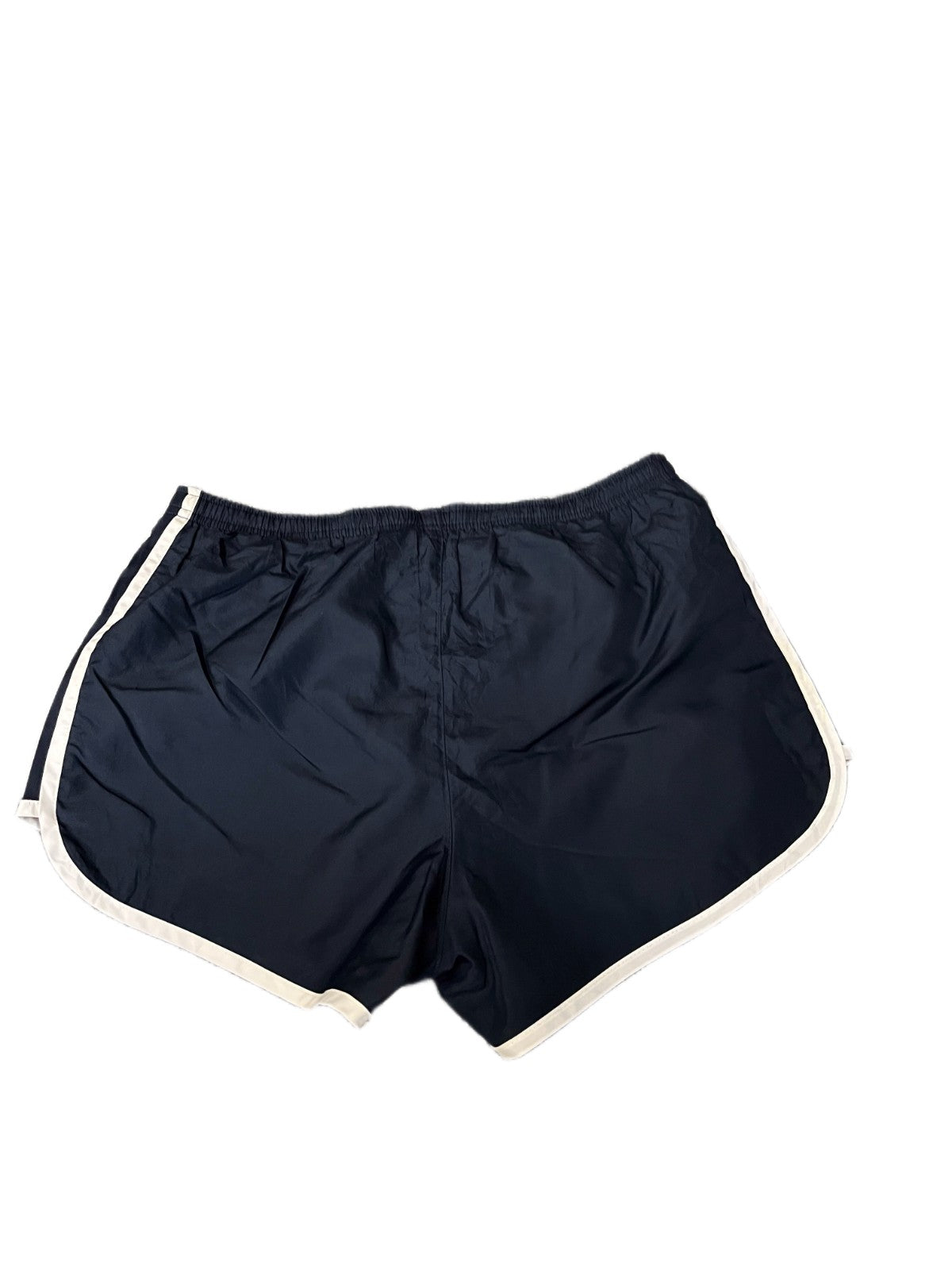 Nike Dri-Fit Running Shorts Fits as Womens S 28" Waist Navy Lined Dolphin Hem