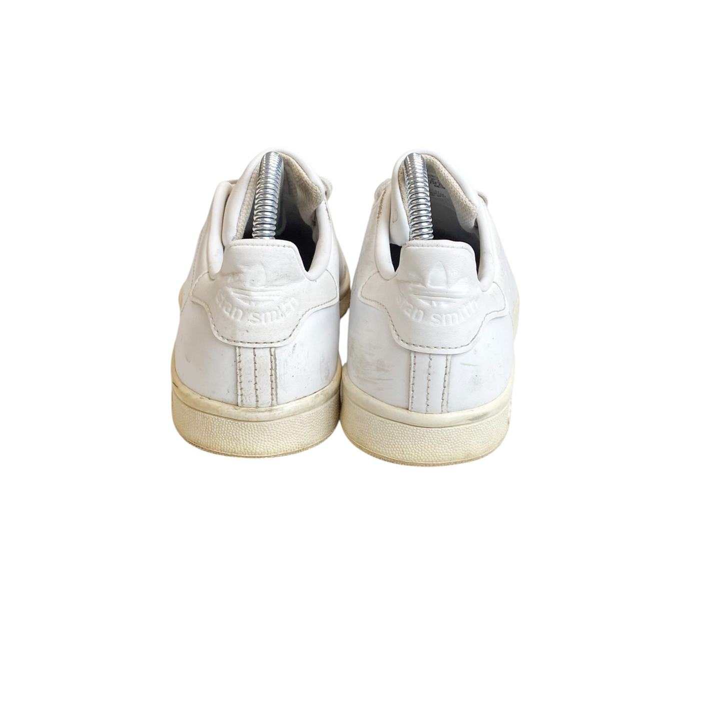 adidas Stan Smith Running Low Sneakers Junior UK 4.5 White Leather Lace Up