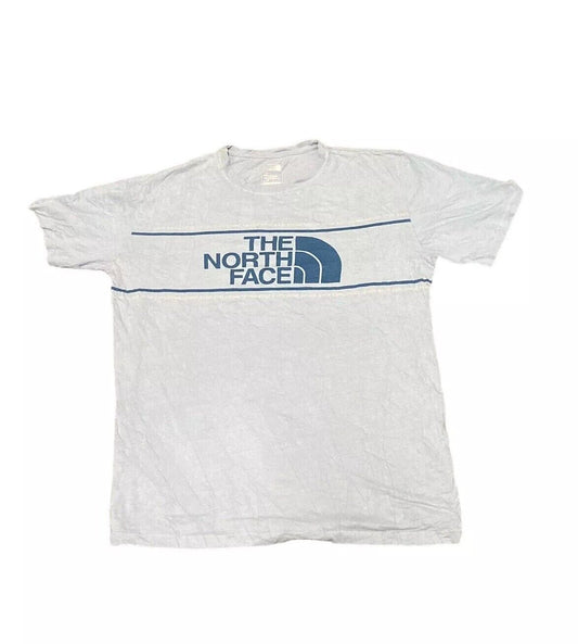 The North Face T-Shirt Blue Mens L Chest Logo