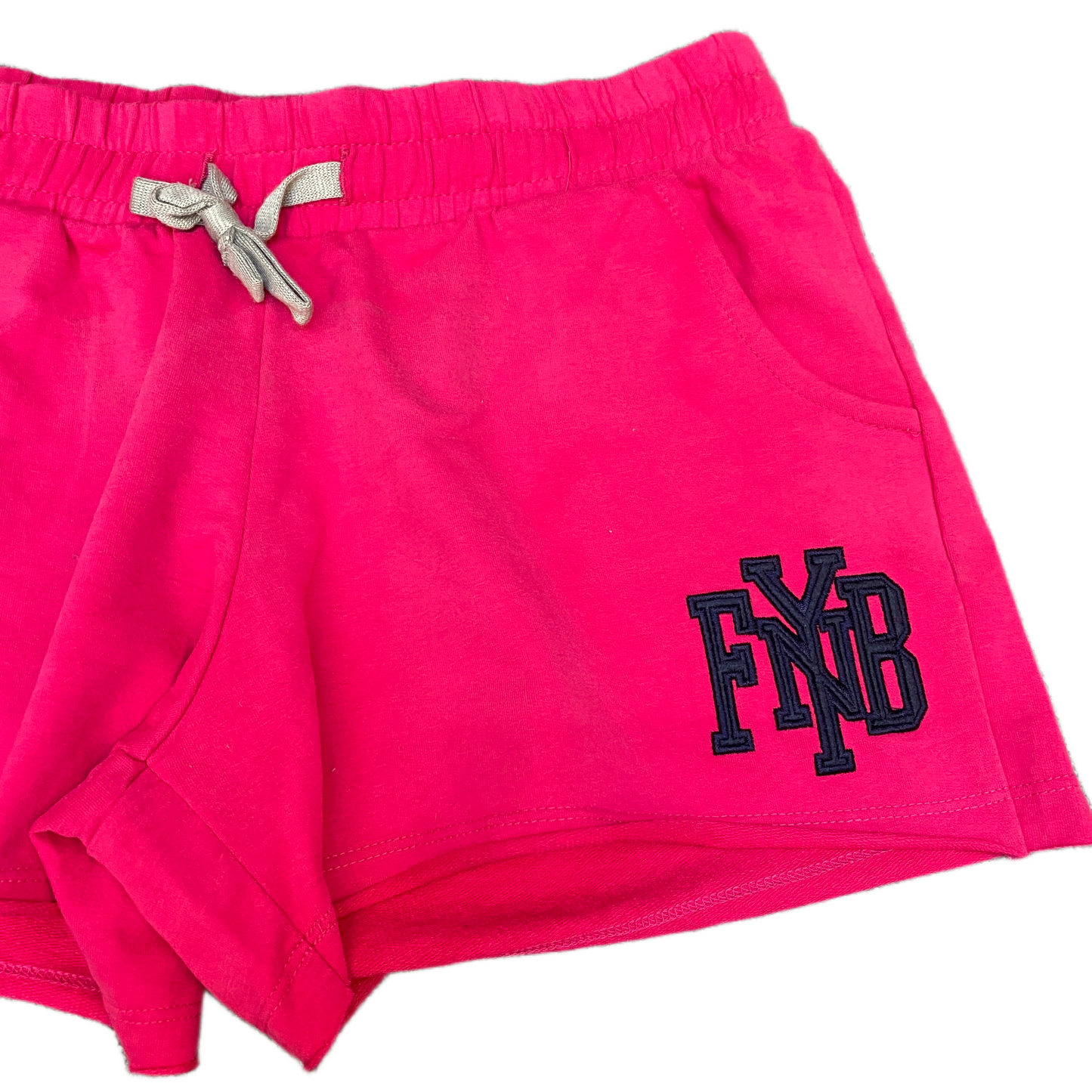 Running Sprinter Shorts Womens L 28" Waist Pink Athletic Gym Workout Drawstring